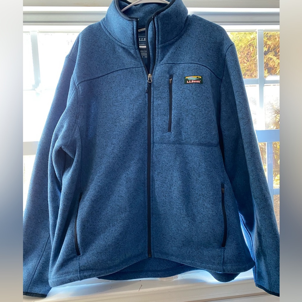 L.L. Bean full zip sweater fleece